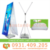 STANDEE X ĐẾ NƯỚC 2 MẶT (0.6mx1.6m - 0.8mx1.8m) - anh 1